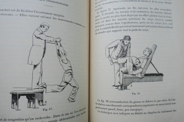 érotique Traité de kinésithérapie gynécologique (massage et gymnastique) 1897