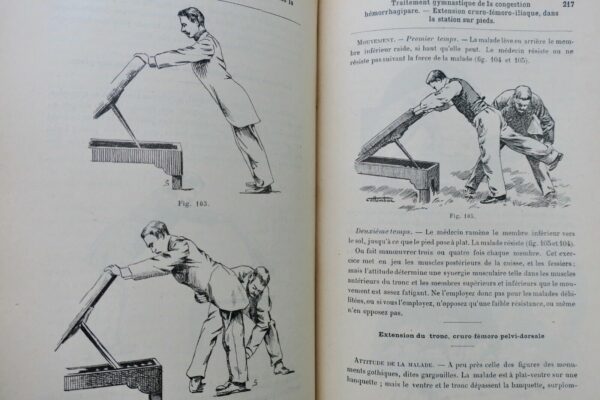 érotique Traité de kinésithérapie gynécologique (massage et gymnastique) 1897 – Image 9