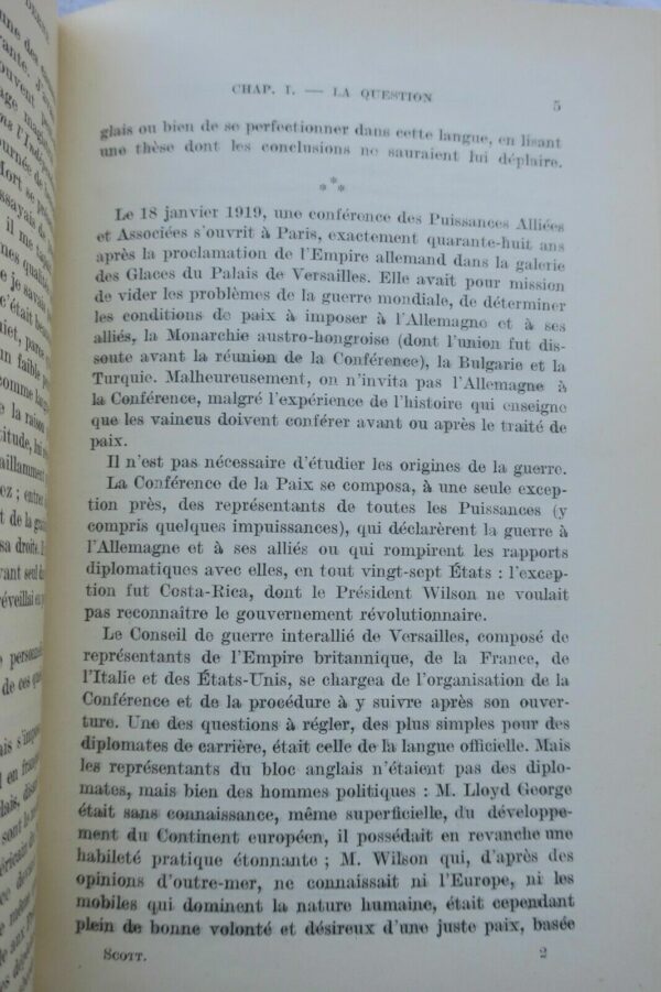 français Langue diplomatique moderne Etude critique.. 1924 – Image 7