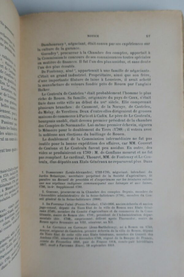 haute-Normandie Procès-verbal de la Commission intermédiaire de l'Assemblée 1787 – Image 6