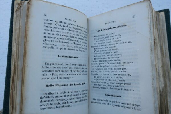 million de bêtises et de traits d'esprit, bons contes.. mini – Image 5