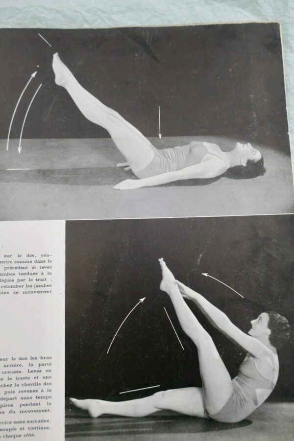 ALBUM DE GYMNASTIQUE QUOTIDIENNE - POUR ETRE SVELTE ET BELLE 1933 – Image 11