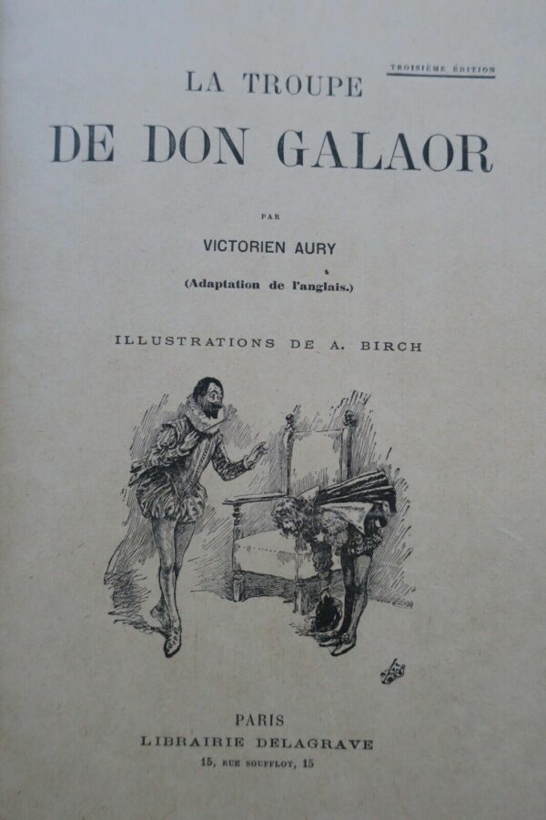 AURY Victorien. La Troupe de Don Galaor.. Illustration Birch – Image 9