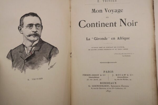 Afrique Mon voyage au continent noir. La "Gironde" en Afrique 1891 – Image 8