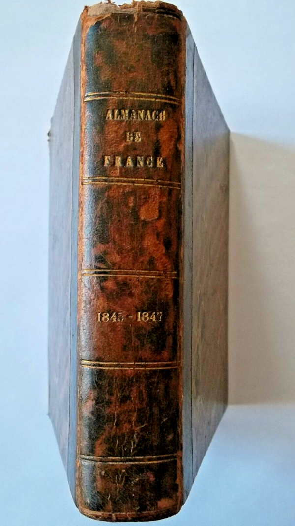 Almanach de France publié par la Société Nationale année 1845-1847 – Image 3