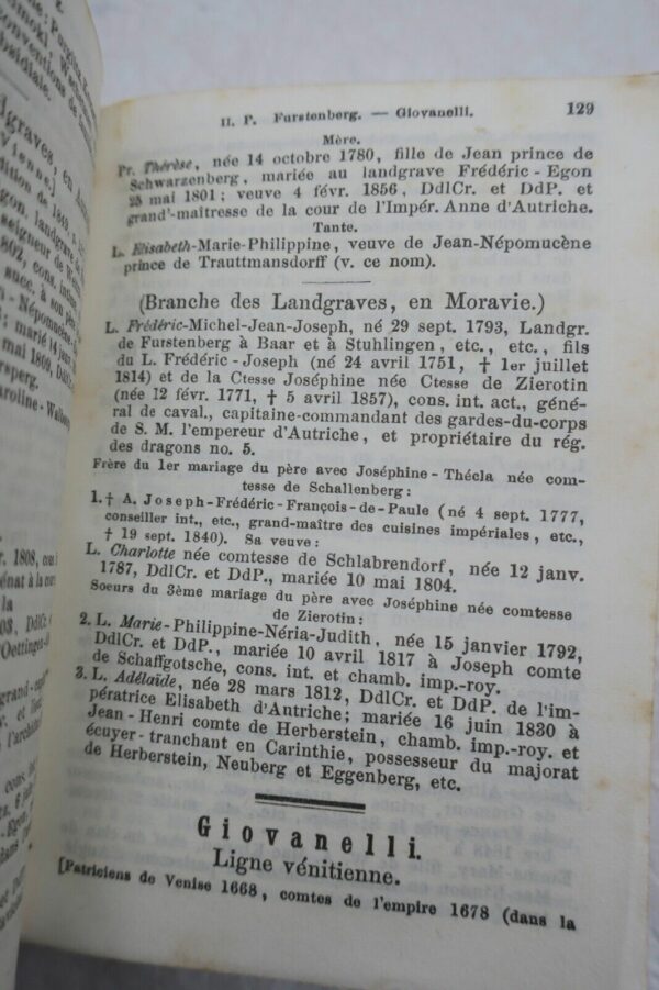 Almanach de Gotha 1860 Annuaire généalogique, diplomatique et statistique... – Image 7