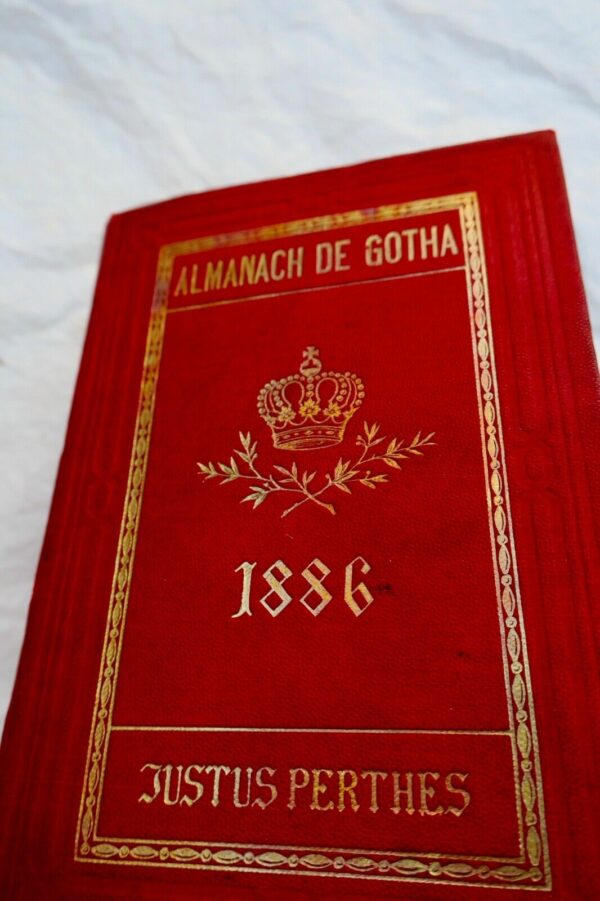 Almanach de Gotha 1886 Annuaire généalogique, diplomatique et statistique... – Image 3