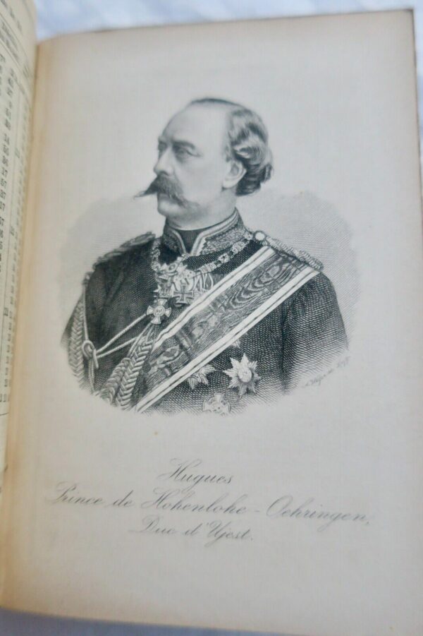 Almanach de Gotha 1886 Annuaire généalogique, diplomatique et statistique... – Image 10