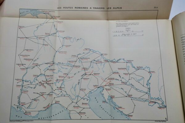 Alpes montagne LENTHERIC L'HOMME DEVANT LES ALPES 1896.+ plans,cartes – Image 4