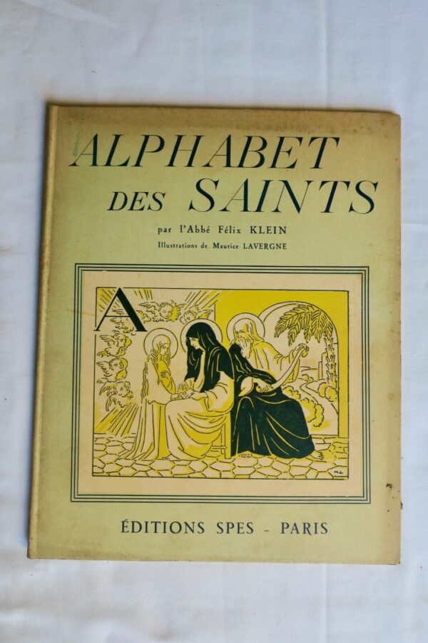 Alphabet des Saints 1935