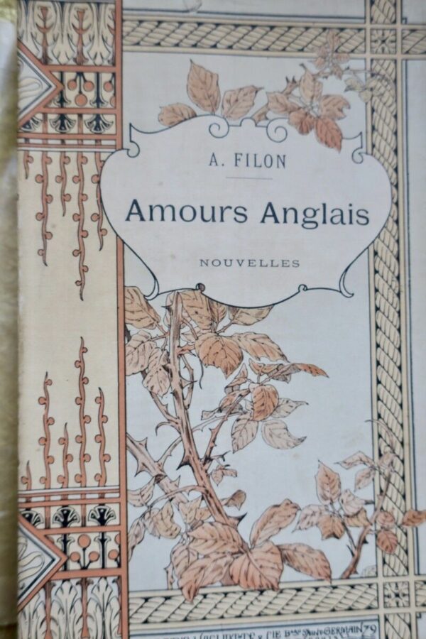 Amours Anglais. Nouvelles. Le Sanatorium, Lilian, Romo Duplex, Lady Felicia, ...