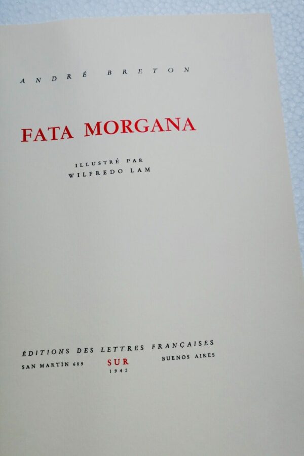 Andre BRETON Fata Morgana