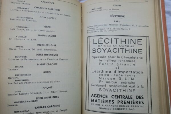 Annuaire des fabricants de confiserie chocolaterie confiturerie biscuiterie.1948 – Image 4