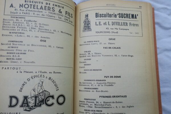 Annuaire des fabricants de confiserie chocolaterie confiturerie biscuiterie.1948 – Image 6