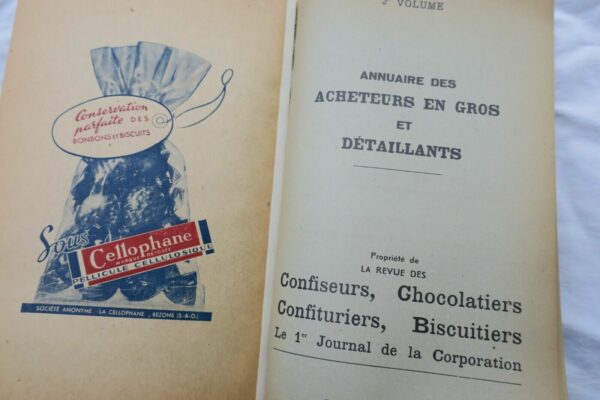 Annuaire des fabricants de confiserie chocolaterie confiturerie biscuiterie.1948 – Image 10