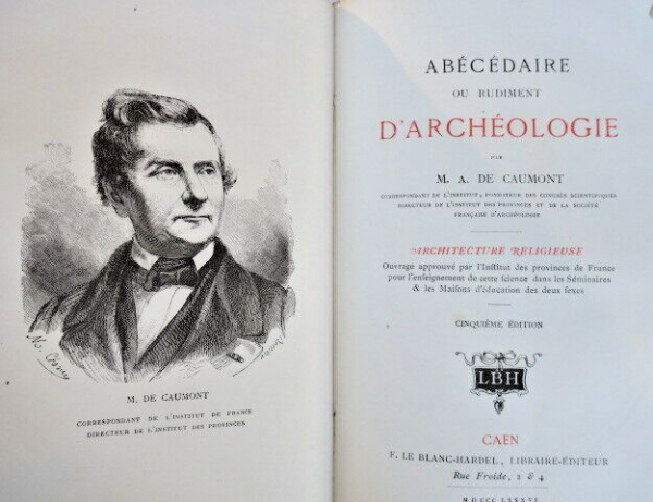 Archéologie Abécédaire ou rudiment d'archéologie 1886