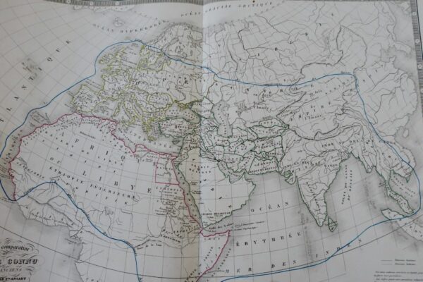 Atlas Historique ..cartes anciennes pour l'usage des collèges 1843 – Image 11