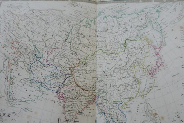 Atlas Historique ..cartes anciennes pour l'usage des collèges 1843 – Image 6