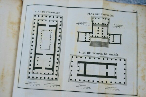 BARTHELEMY  Voyage du jeune Anacharsis en Grèce 1822 ATLAS – Image 14