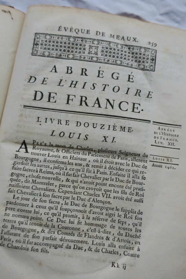 BOSSUET  OEUVRES de Messire Jacques Bénigne BOSSUET 1747 – Image 9