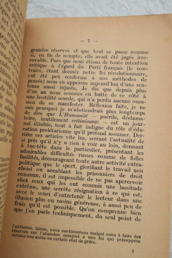 BRETON (André). Légitime Défense. Éditions Surréalistes 1926 – Image 5