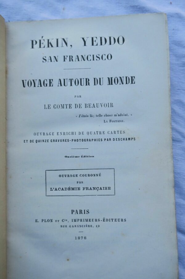 Beauvoir  Pékin, Yeddo, San Francisco 1878 – Image 4