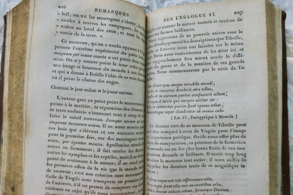 Bucoliques de Virgile. Traduits en vers francais 1823 – Image 8