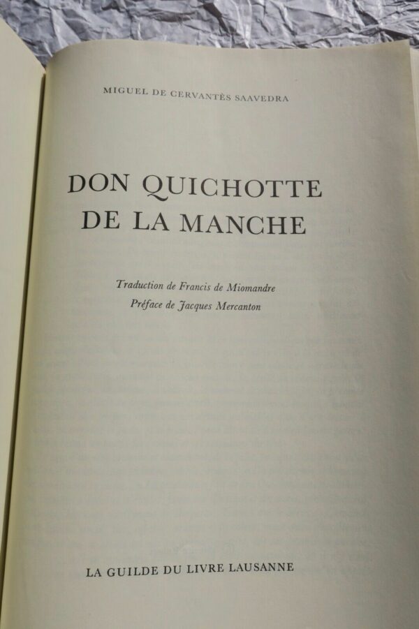 CERVANTES SAAVEDRA, Miguel de. Don Quichotte de la Manche – Image 8