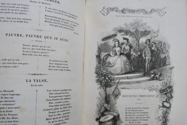 CHANTS ET CHANSONS POPULAIRES DE LA FRANCE 1858 – Image 8