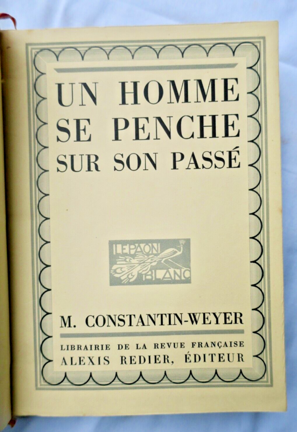 CONSTANTIN-WEYER  FALKE  Un homme se penche sur son passé – Image 4