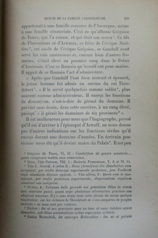 COULANGES  HISTOIRE DES INSTITUTIONS POLITIQUES DE L'ancienne France – Image 7