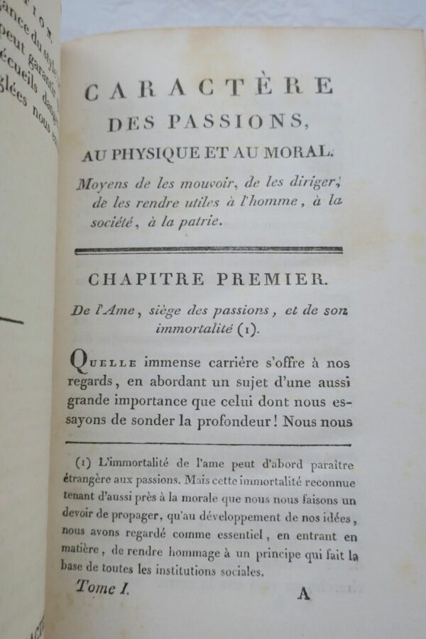 Caractère des passions, au physique et au moral 1807 – Image 10