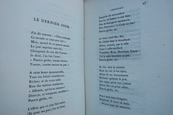 Chansons de Hégésippe Moreau, publiées avec une introduction par Alexandre Pi... – Image 4