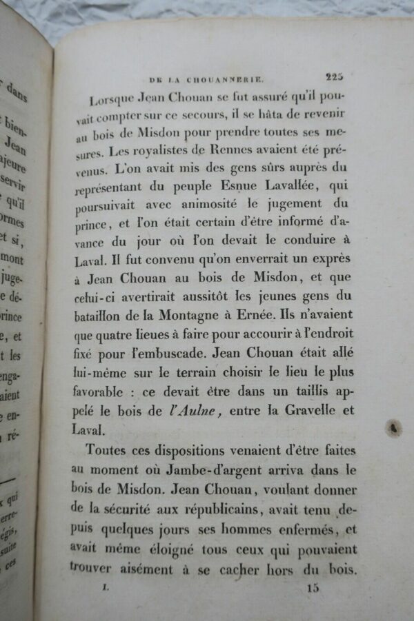 Chouan Lettres sur l'origine de la Chouannerie, et sur les chouans 1825 – Image 8