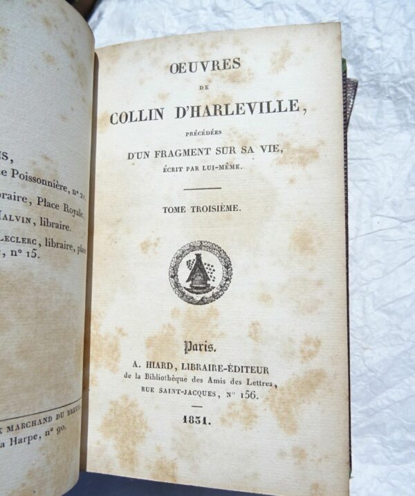 Collin d'Harleville 1831 – Image 3