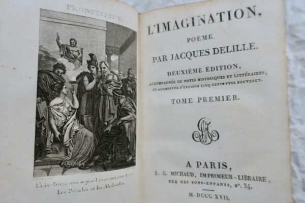 DELILLE L'Imagination Poème 1817 – Image 8