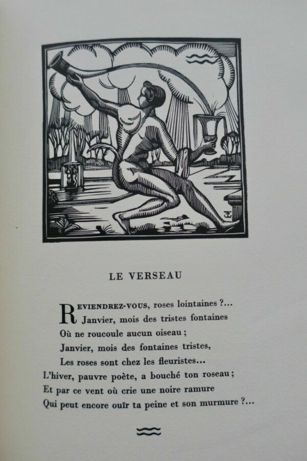 DEREME  Le Zodiaque ou les étoiles sur Paris. Poèmes bois de Feidel – Image 7