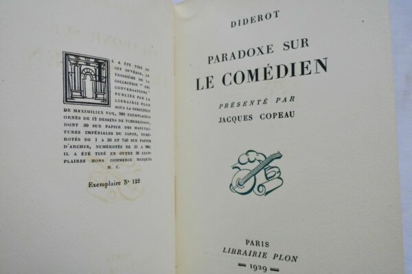 DIDEROT Paradoxe sur le comédien ill-Tcherkessof – Image 3