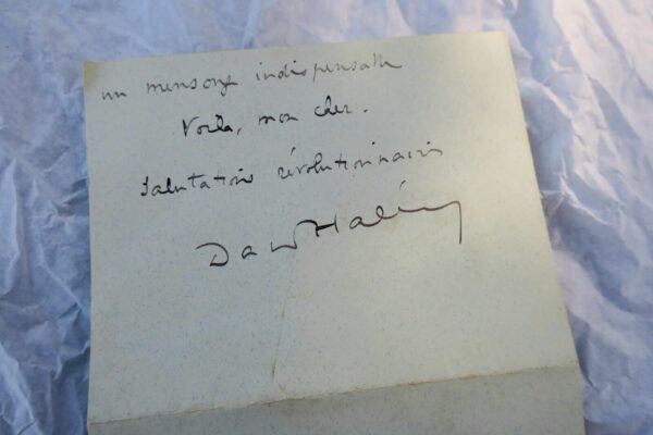 Daniel Halévy belle lettre autographe signée – Image 4