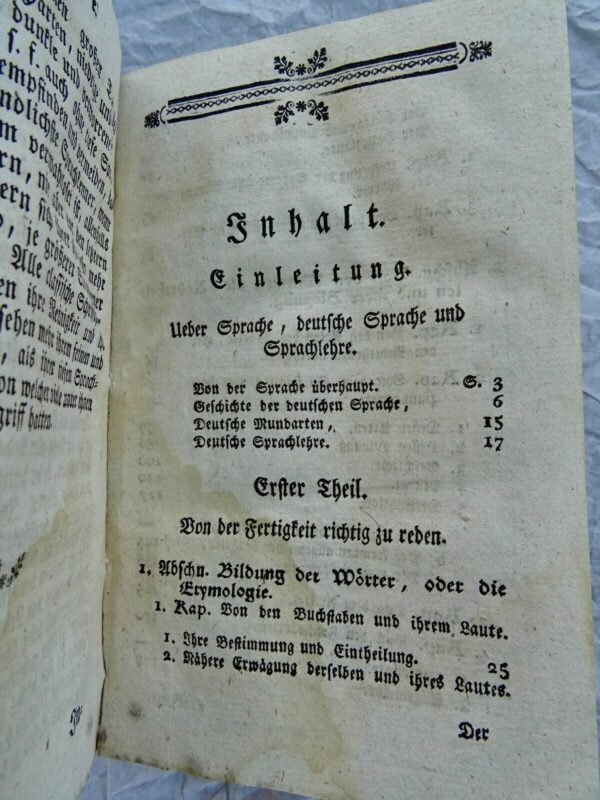 Deutsche Sprachlehre 1792 – Image 6