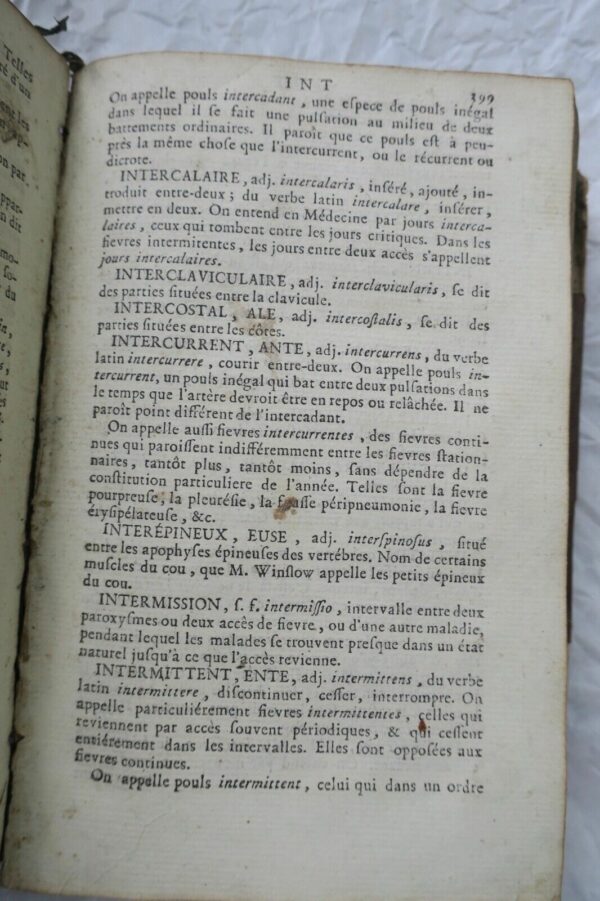 Dictionnaire portatif de médecine d'anatomie, de chirurgie, de pharmacie..1771 – Image 5