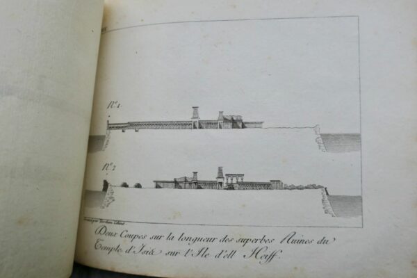 Egypte ATLAS DU VOYAGE D'EGYPTE ET DE NUBIE 1817 Norden – Image 6