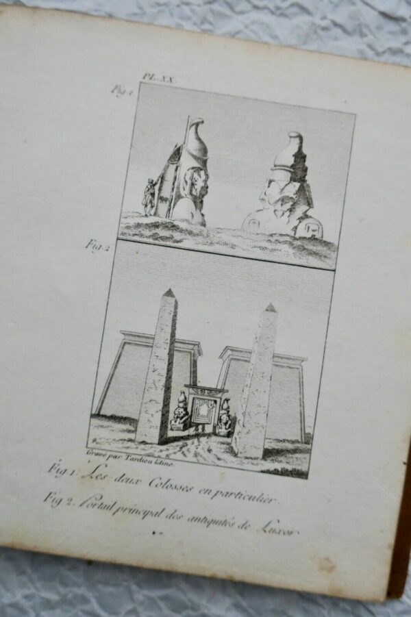 Egypte ATLAS DU VOYAGE D'EGYPTE ET DE NUBIE 1817 Norden – Image 7