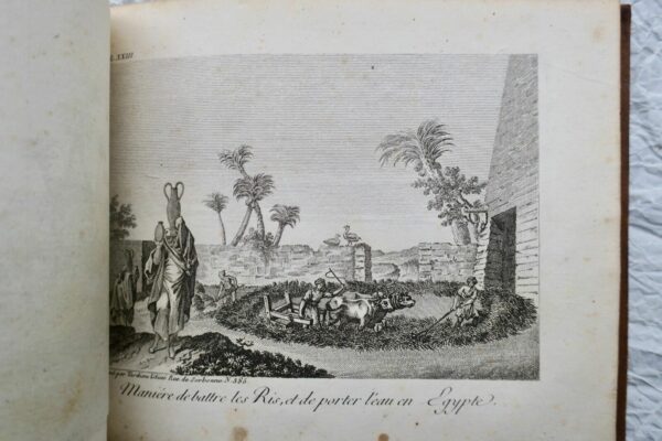 Egypte ATLAS DU VOYAGE D'EGYPTE ET DE NUBIE 1817 Norden