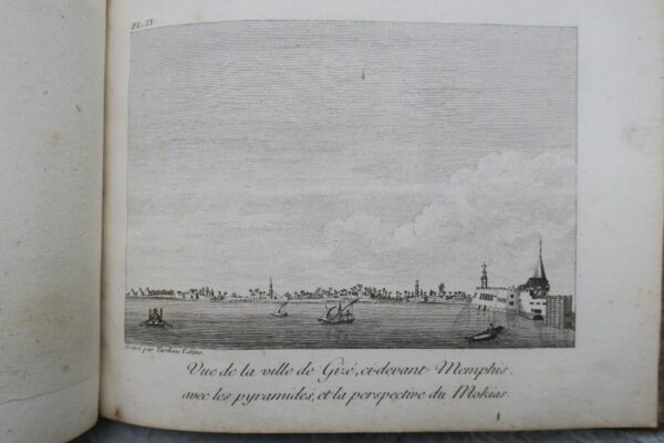 Egypte ATLAS DU VOYAGE D'EGYPTE ET DE NUBIE 1817 Norden – Image 10