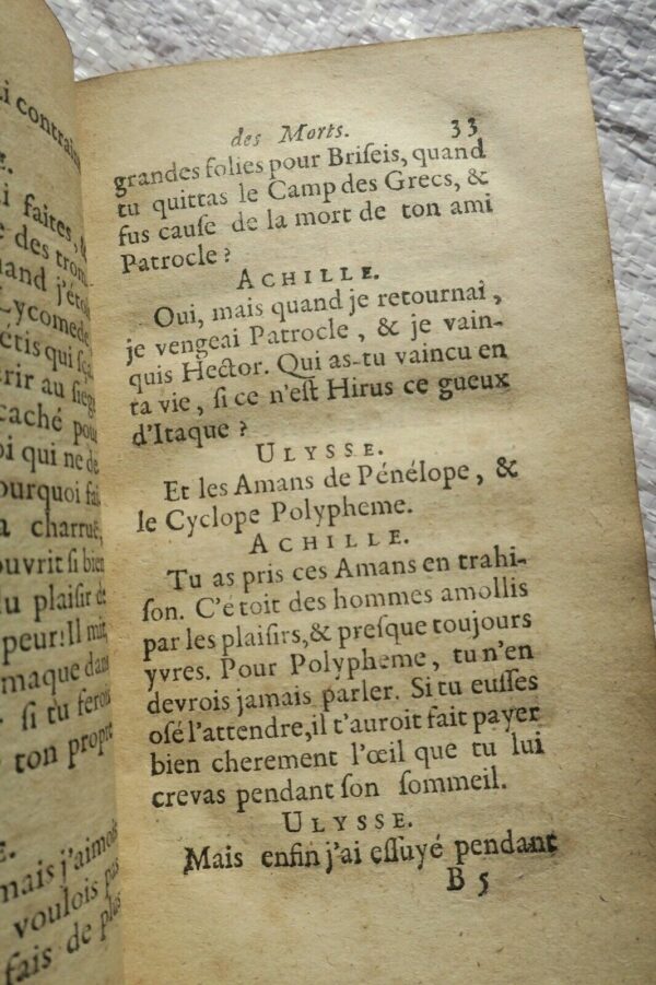 FENELON  DIALOGUES DES MORTS ANCIENS ET MODERNES 1721 – Image 4