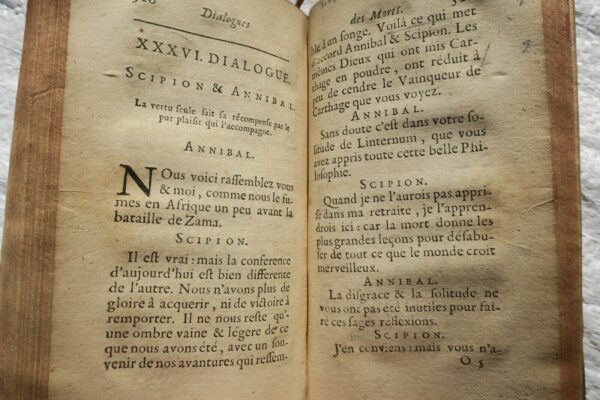 FENELON  DIALOGUES DES MORTS ANCIENS ET MODERNES 1721 – Image 8