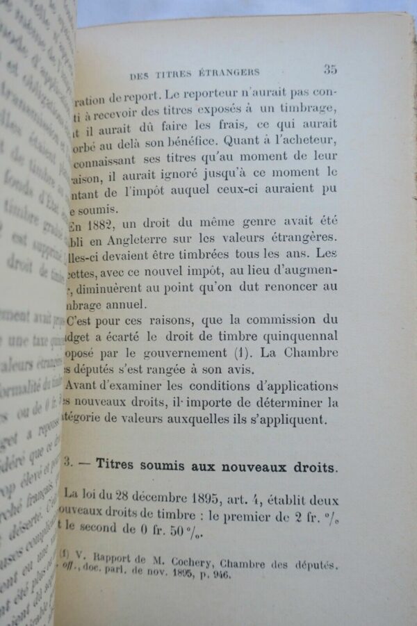 FINANCE Législation financière. Les budgets français  Bidoire + envoi 1897 – Image 5