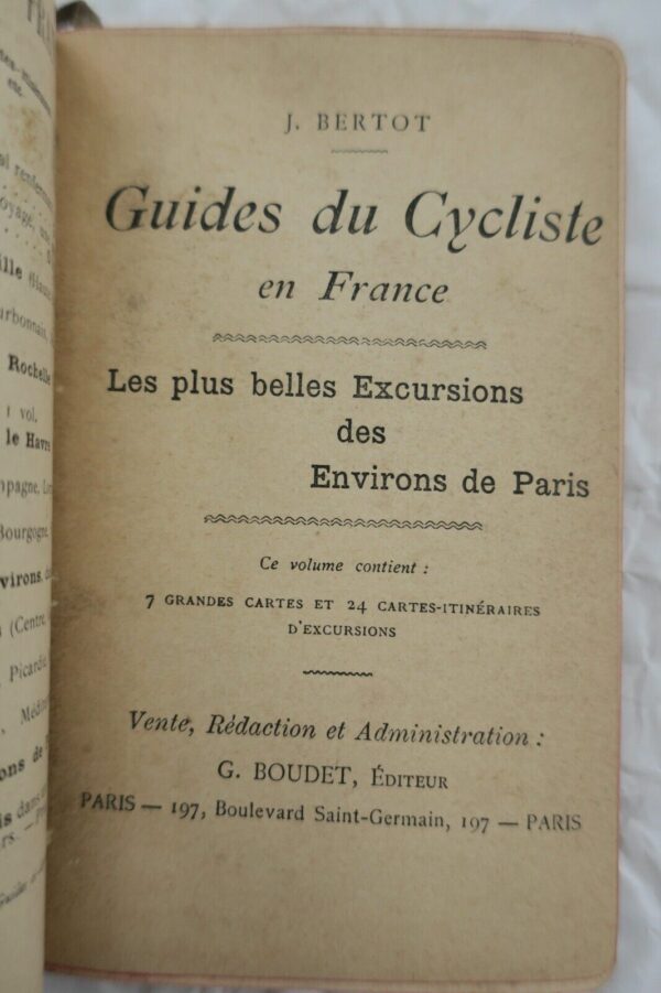 GUIDES DU CYCLISTE EN FRANCE environs de Paris – Image 3