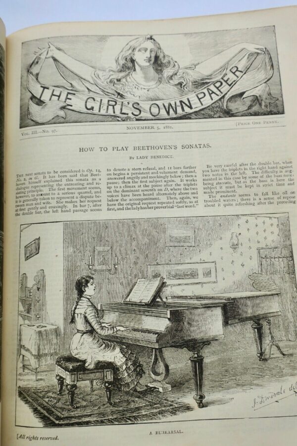 Girl's Own Annual Periodical 1882 – Image 12